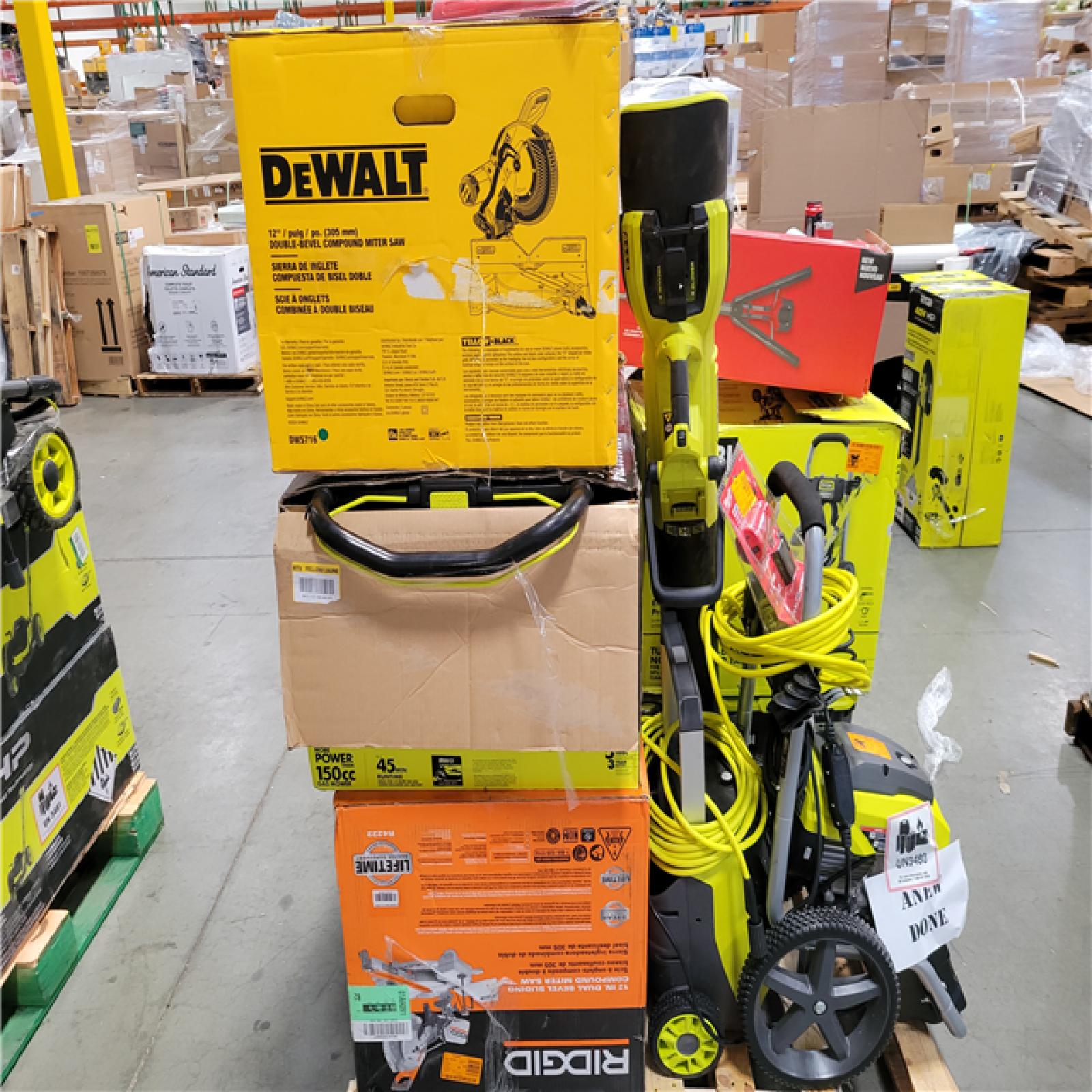 CALIFORNIA AS-IS TOOL PALLET