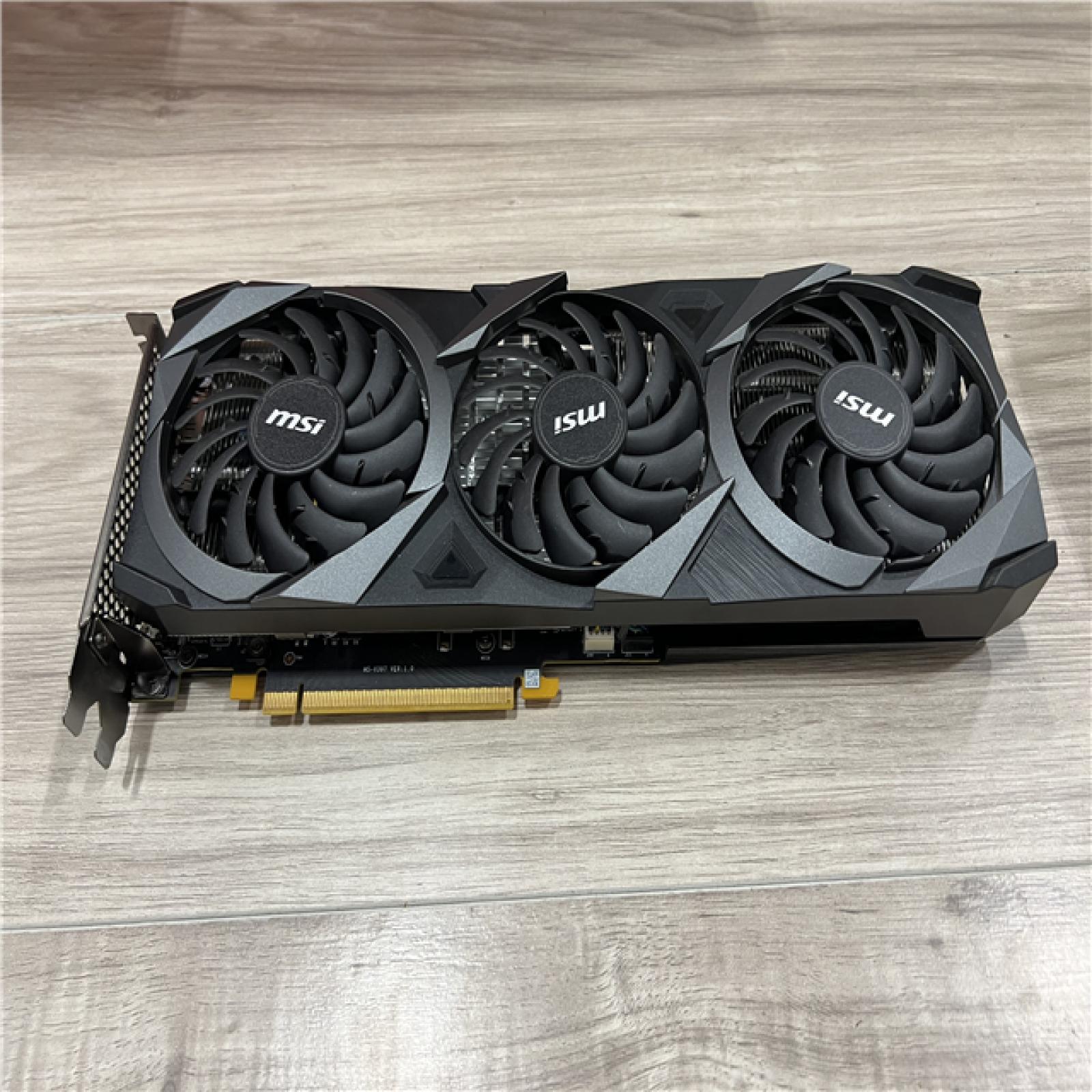 AS-IS MSI GeForce RTX 3060 Ventus 3X 12G OC NVIDIA