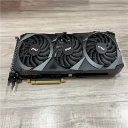 AS-IS MSI GeForce RTX 3060 Ventus 3X 12G OC NVIDIA