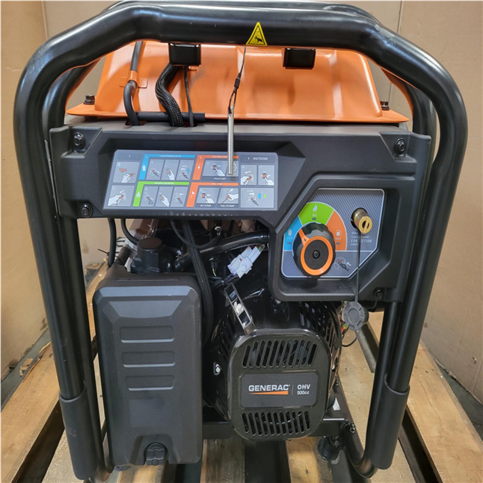CALIFORNIA AS-IS GENERAC GENERATOR