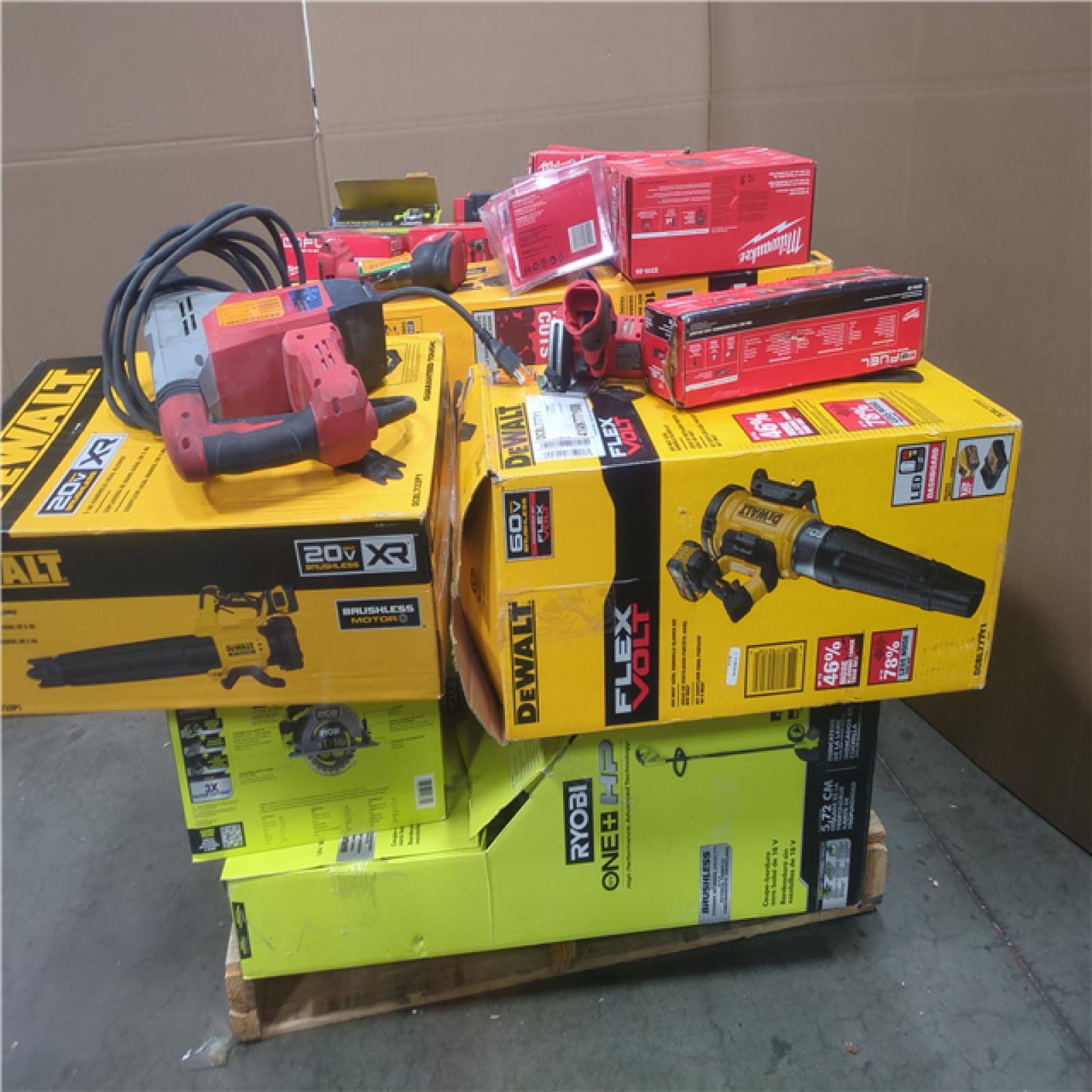 CALIFORNIA AS-IS TOOL PALLET