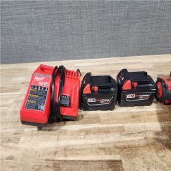HOUSTON LOCATION - AS - IS Milwaukee FUEL 18V Lithium-Ion Brushless Cordless Hammer Drill and Impact Driver Combo Kit