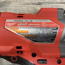 AS-IS Milwaukee FUEL 18V Lithium-Ion Brushless Cordless 1/2 in. Impact Wrench with Friction Ring (Tool-Only)