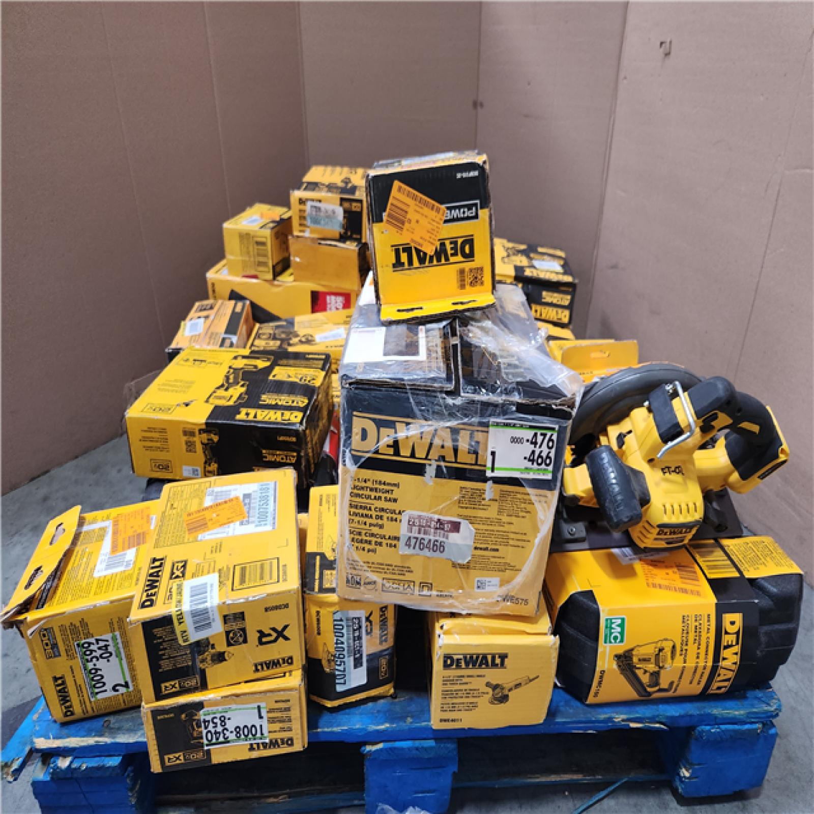 CALIFORNIA AS-IS TOOL PALLET