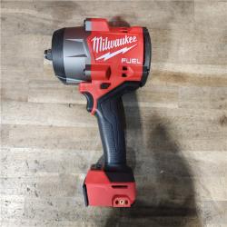 HOUSTON LOCATION - AS-IS (APPEARS LIKE NEW) Milwaukee M18 FUEL 18V Lithium-Ion Brushless Cordless 1/2 in. Impact Wrench with Friction Ring (Tool-Only)
