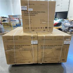 DALLAS LOCATION- Seasons® 24 In. 52 Dba Front-Control Dishwasher With 2 Racks, Energy Star PALLET-(5 UNITS)