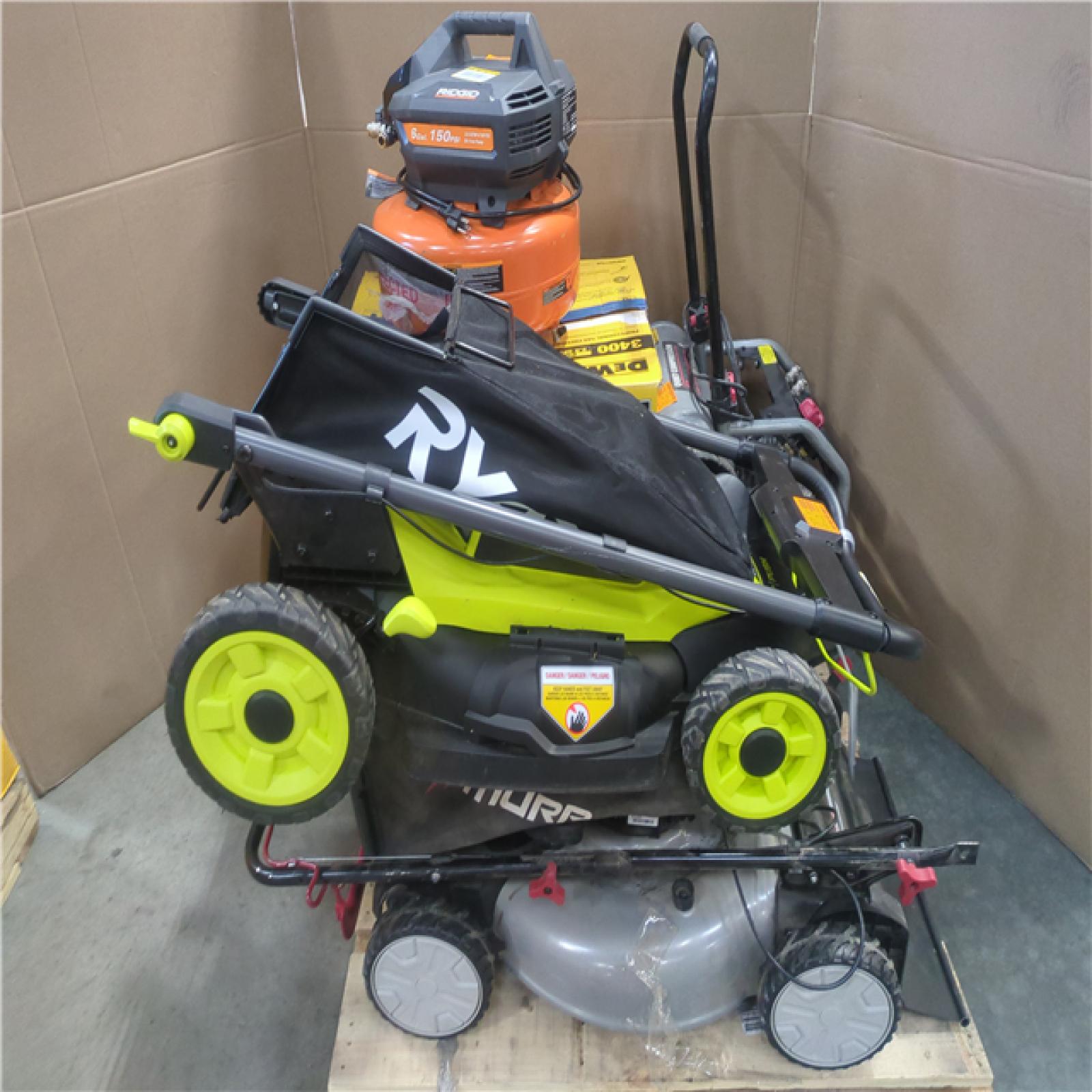 CALIFORNIA AS-IS OUTDOOR POWER EQUIPMENT