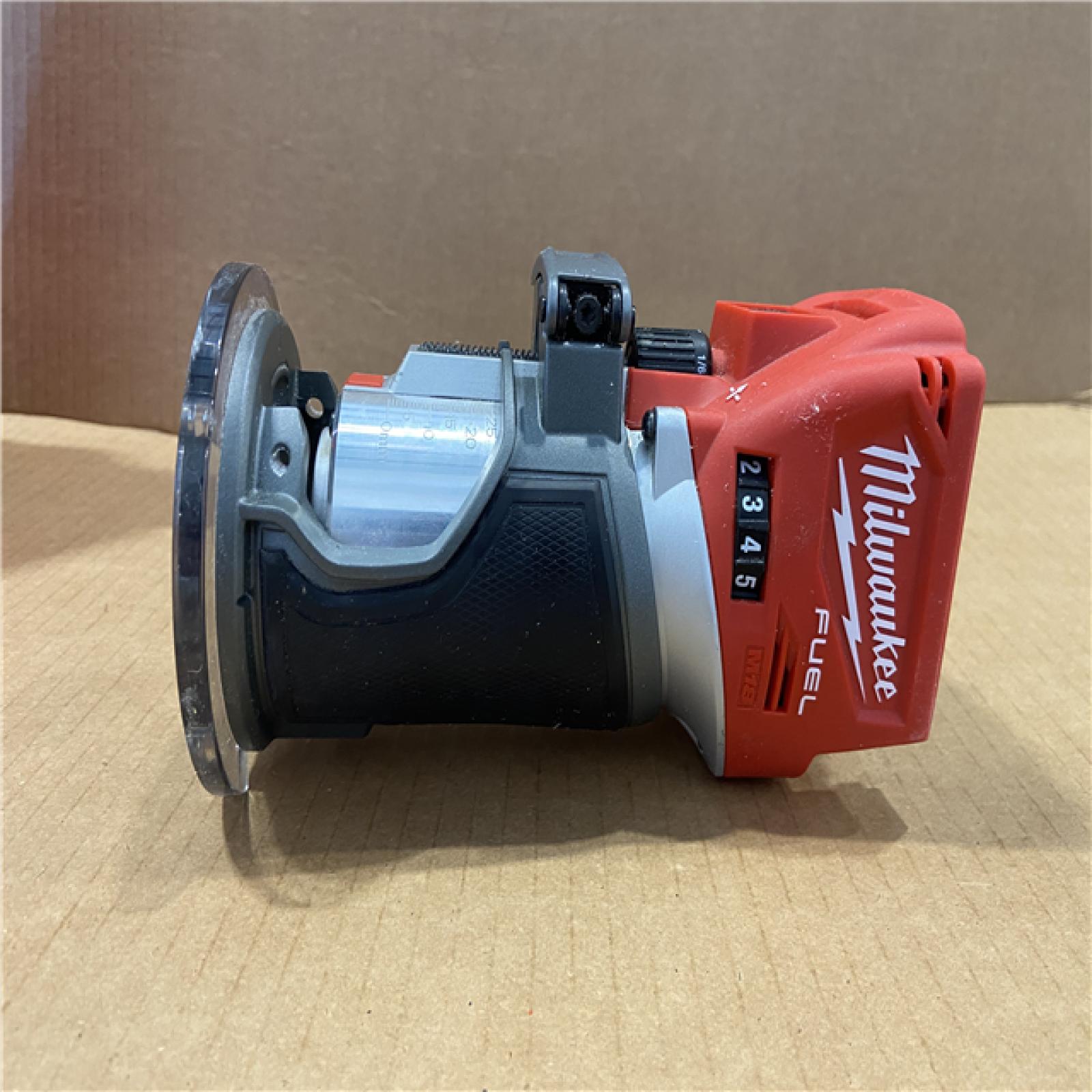 AS-IS Milwaukee M18 FUEL Compact Router (Tool-Only)
