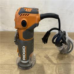 AS-IS RIDGID 5.5 Amp Corded Compact Fixed-Base Router