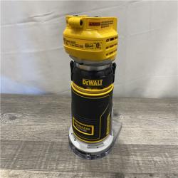 AS-IS DEWALT 20V MAX XR Cordless Brushless Fixed Base Compact Router (Tool Only)
