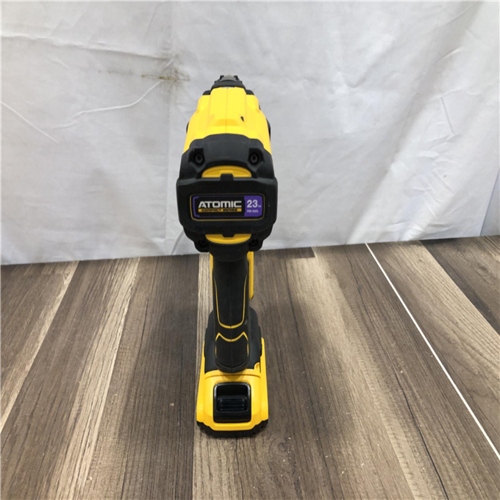 AS-IS DEWALT ATOMIC 20V MAX Lithium Ion Cordless 23 Gauge Pin Nailer Kit