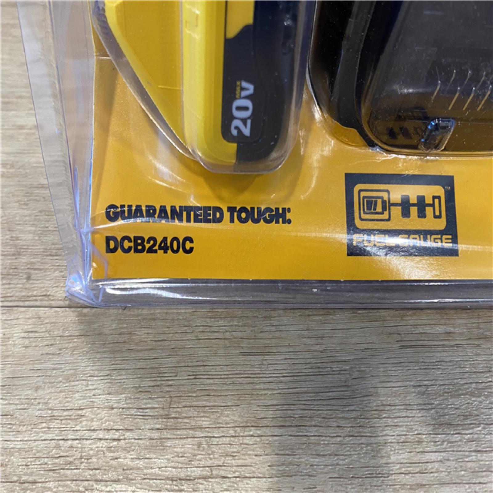 NEW! DEWALT 20-Volt MAX Lithium-Ion 4.0Ah Battery with 12-Volt to 20-Volt MAX Charger