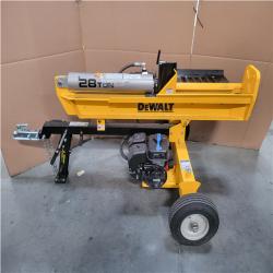 CALIFORNIA AS-IS DEWALT 28 TON LOG SPLITTER