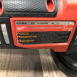 AS-IS Milwaukee  FUEL18V Lithium-Ion Brushless Cordless 15MM DA Polisher (Tool-Only)