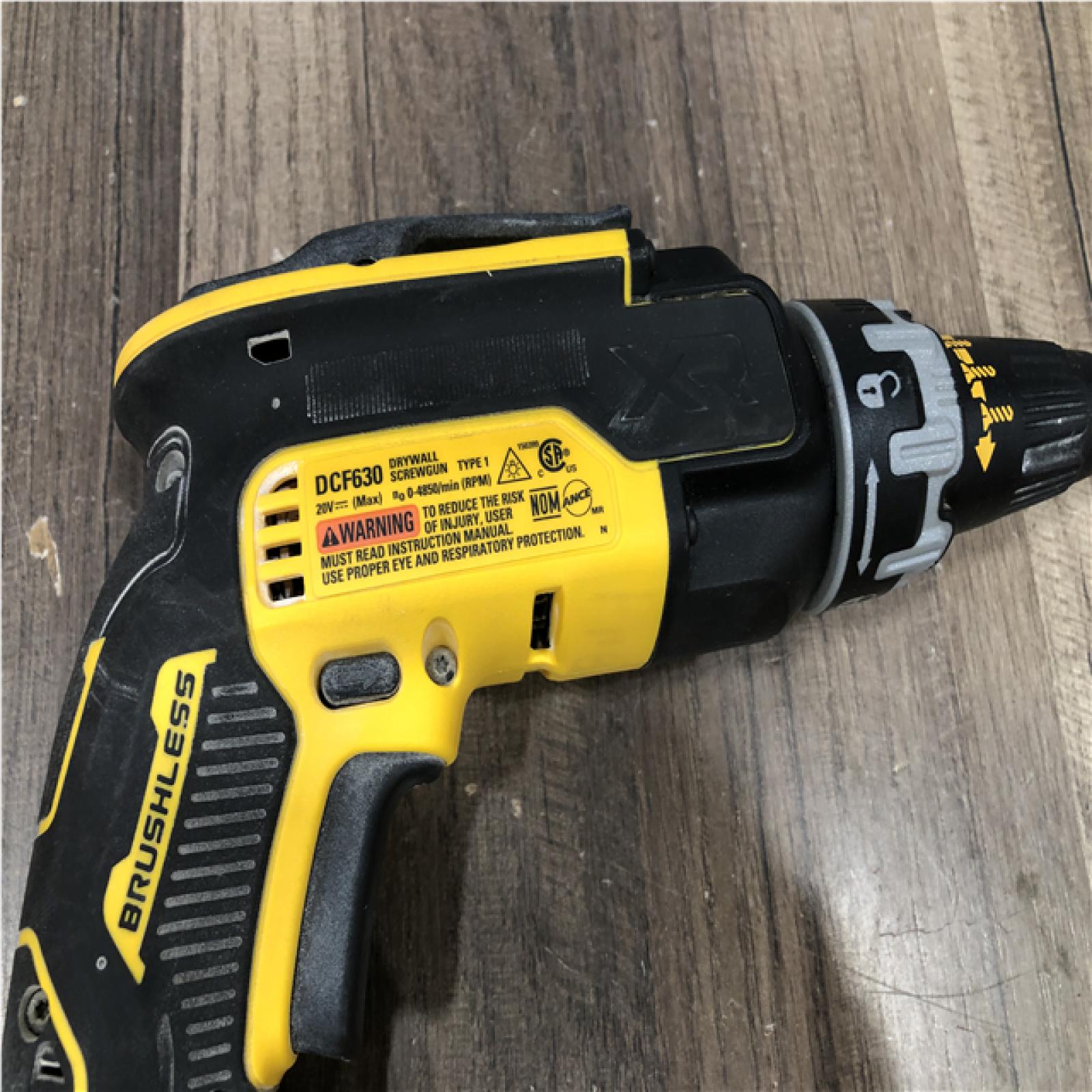 AS-IS DEWALT XR 20V MAX Lithium-Ion Cordless Brushless Screw Gun (Tool Only)