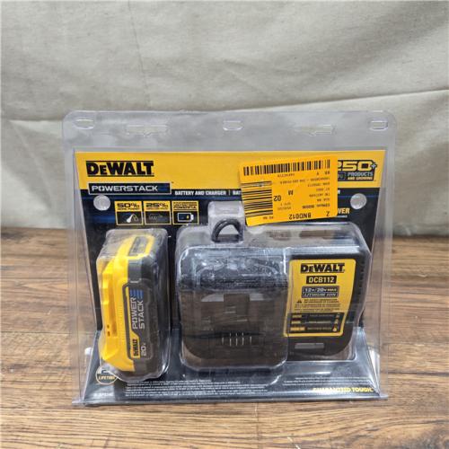 NEW! DEWALT 20-Volt MAX POWERSTACK Battery Starter Kit