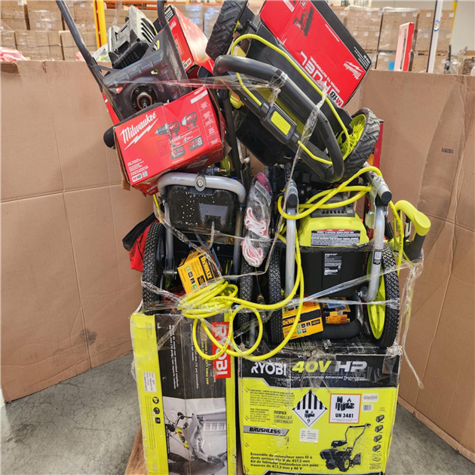 CALIFORNIA AS-IS TOOL PALLET