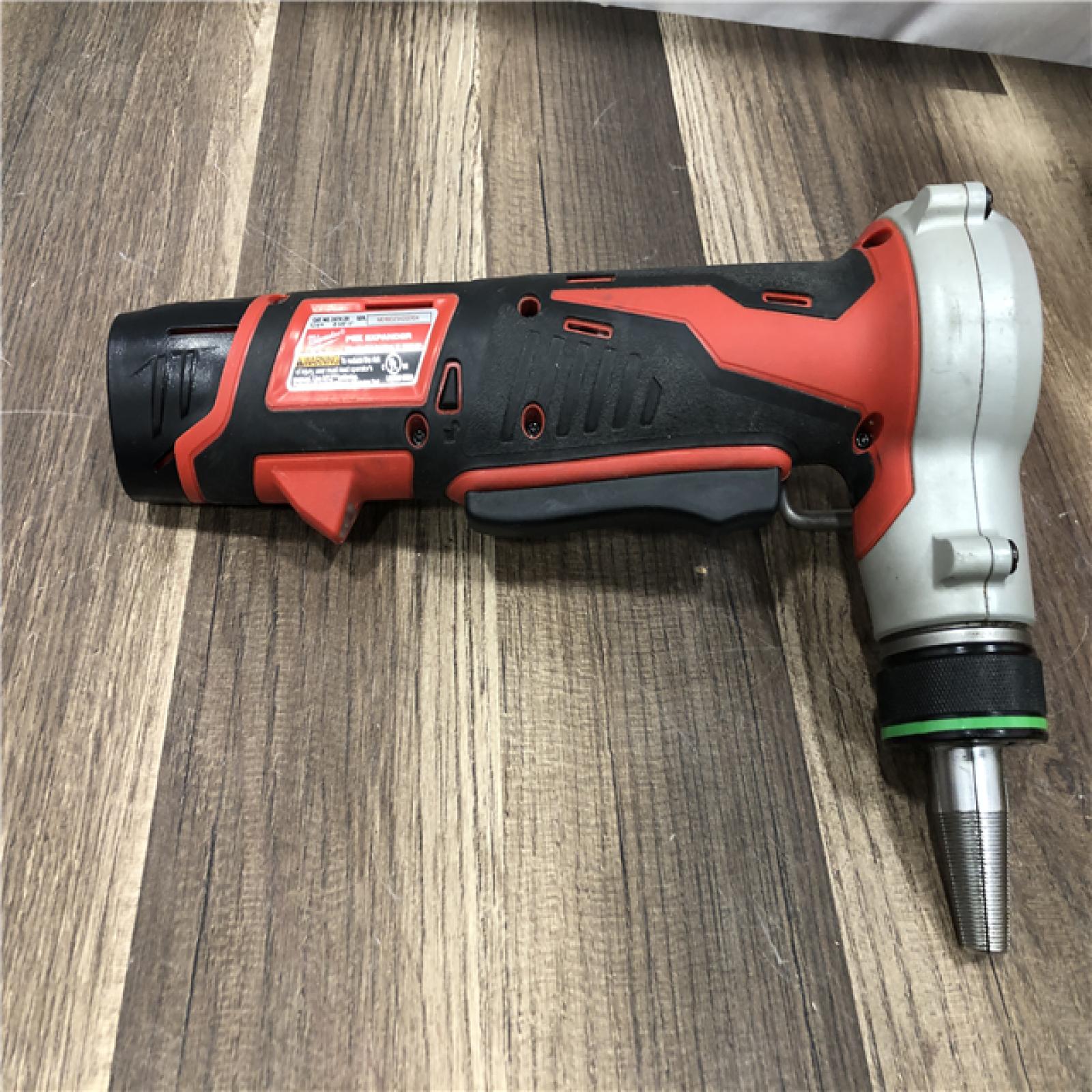 AS-IS Milwaukee  Cordless PEX Expansion Tool Kit with 1 in. Plastic Tubing Cutter