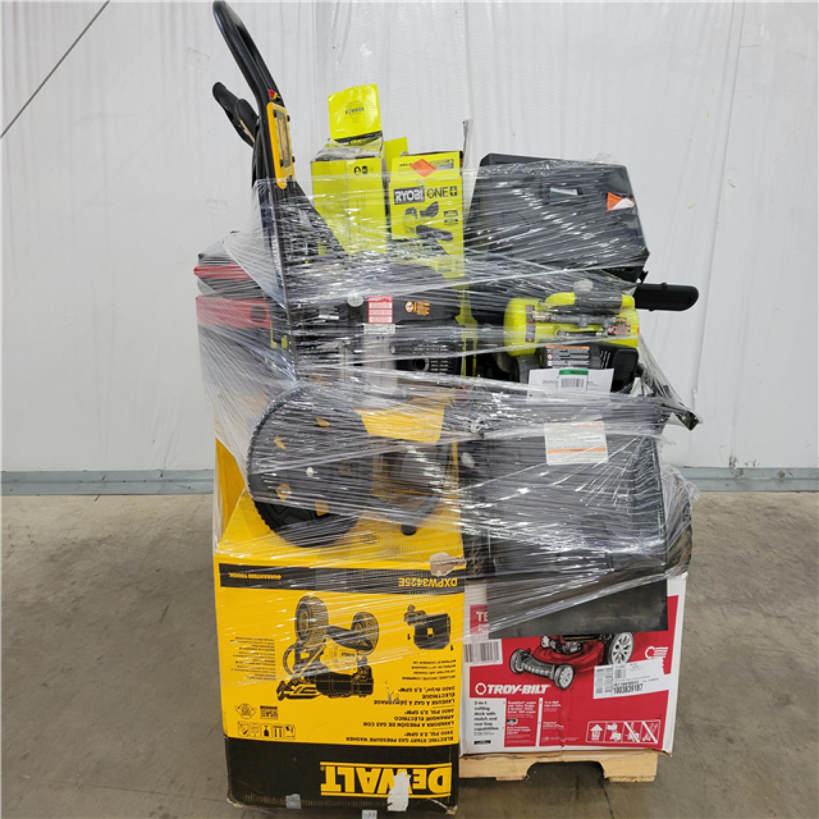 Houston Location - AS-IS Lawn Equipment Tool Pallet