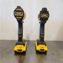 AS-IS- DEWALT ATOMIC 20-Volt MAX Lithium-Ion Cordless Combo Kit