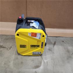 HOUSTON LOCATION - AS-IS CHAMPION 2500/1850-Watt Recoil Start Gasoline/Propane Powered Dual Fuel Inverter Generator with Quiet Technology and CO Shield
