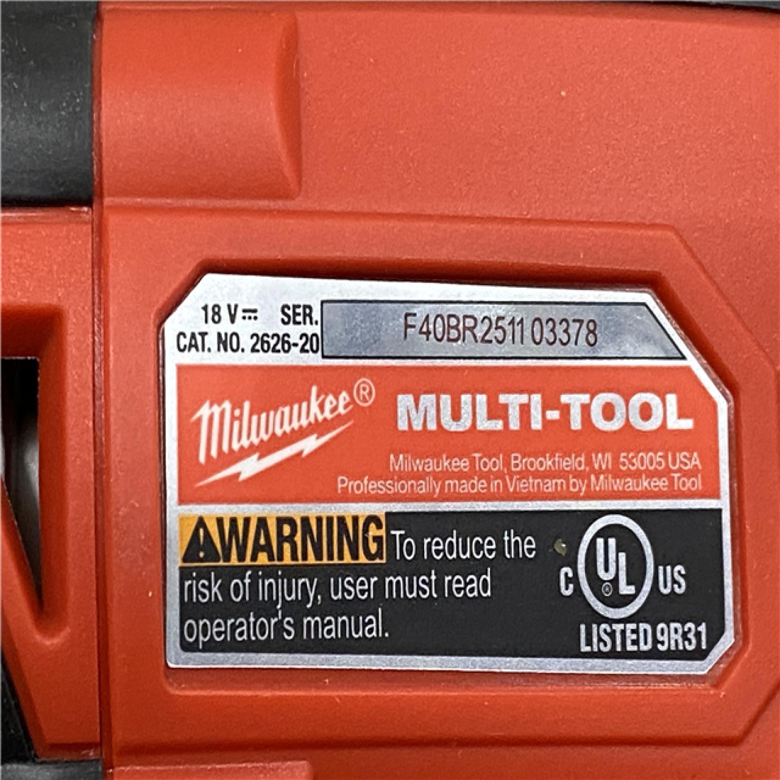 AS-IS Milwaukee 18V Lithium-Ion Cordless SAWZALL Reciprocating Saw (Tool-Only)