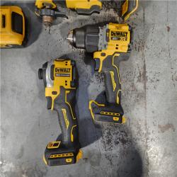 HOUSTON LOCATION - AS-IS DEWALT 4 TOOL COMBO KIT W/ (2) BATTERY & CHARGER