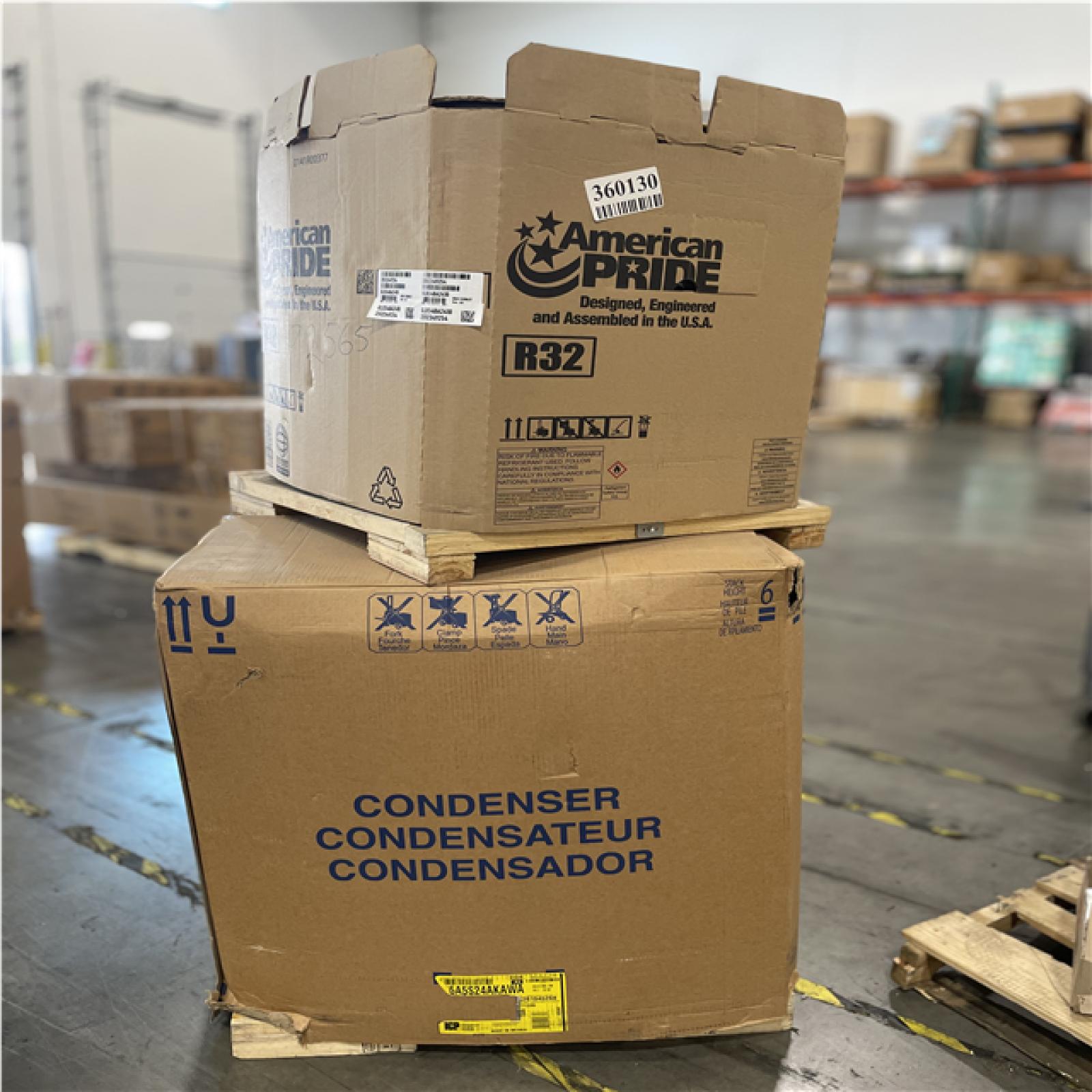 DALLAS LOCATION- AS-IS MIXED CONDENSOR PALLET (2 UNITS)