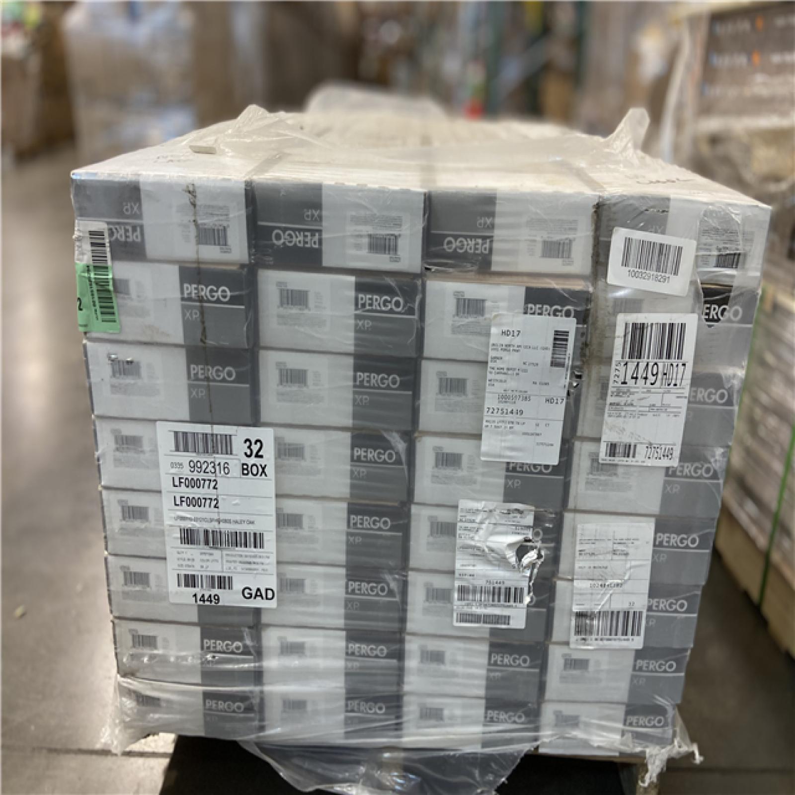 DALLAS LOCATION - Pergo XP Haley Oak 10 mm T x 7.4 in. W Water Resistant Laminate Wood Flooring - (32 CASES) (19.63 sq. ft./case)