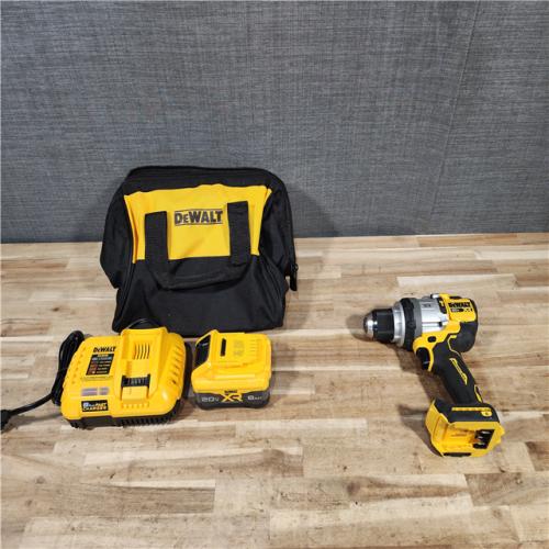 HOUSTON LOCATION - AS-IS DeWalt 20V MAX XR 1/2 in. Brushless Cordless Hammer Drill Kit (Battery & Charger)