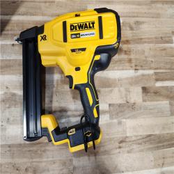 HOUSTON LOCATION - AS-IS DEWALT 20V MAX XR Lithium-Ion Cordless 18-Gauge Narrow Crown Stapler Kit