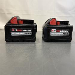 AS-IS - Milwaukee 18-Volt Lithium-Ion High Output Starter Kit with Two 6.0 Ah Battery and Charger