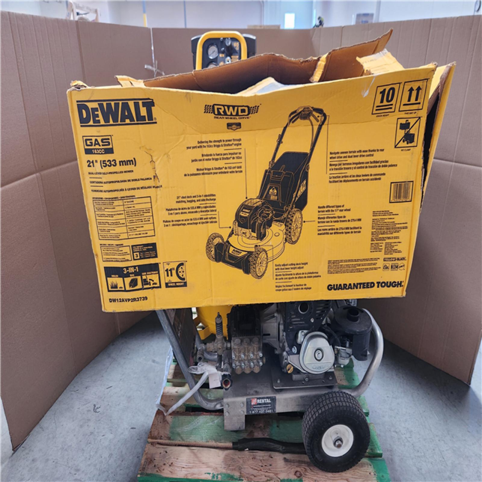 CALIFORNIA AS-IS OUT DOOR POWER EQUIPMENT