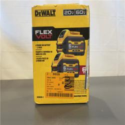 New! - DEWALT FLEXVOLT 20-Volt/60-Volt MAX Lithium-Ion 6.0Ah Battery Pack (2-Pack)