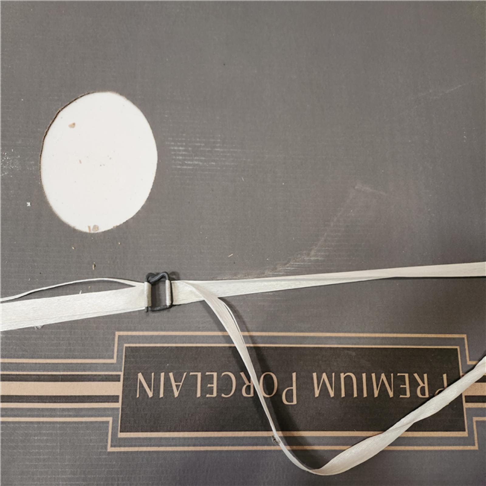Phoenix AS-IS MSI Calacatta Kofi 35 in. x 35 in. Matte Porcelain Marble Look Floor and Wall Tile (306 sq. ft./18 Case)