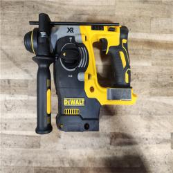 HOUSTON LOCATION - AS-IS DEWALT 20V MAX XR Cordless Brushless 1 in. SDS Plus L-Shape Rotary Hammer (Tool Only)