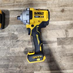 HOUSTON LOCATION - AS-IS (APPEARS LIKE NEW) DeWalt 20V MAX 1/2 in. Cordless Brushless Mid-Range Impact Wrench W/ BATTERY & CHARGER