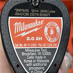 AS-IS Milwaukee 12-Volt Lithium-Ion Cordless Drain Cleaning Airsnake Air Gun Kit