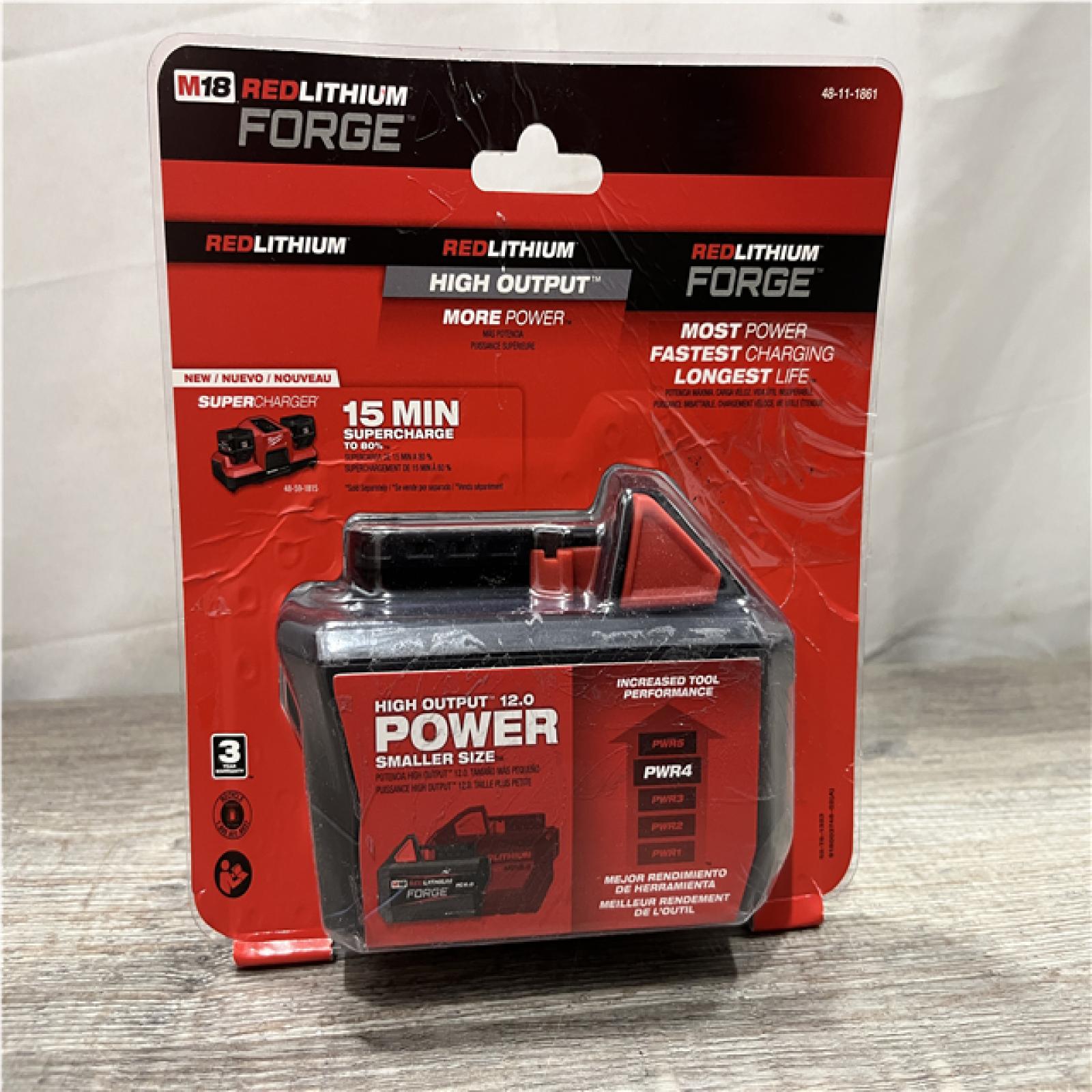 NEW - Milwaukee 18V Lithium-Ion REDLITHIUM FORGE 6.0 Ah Battery Pack