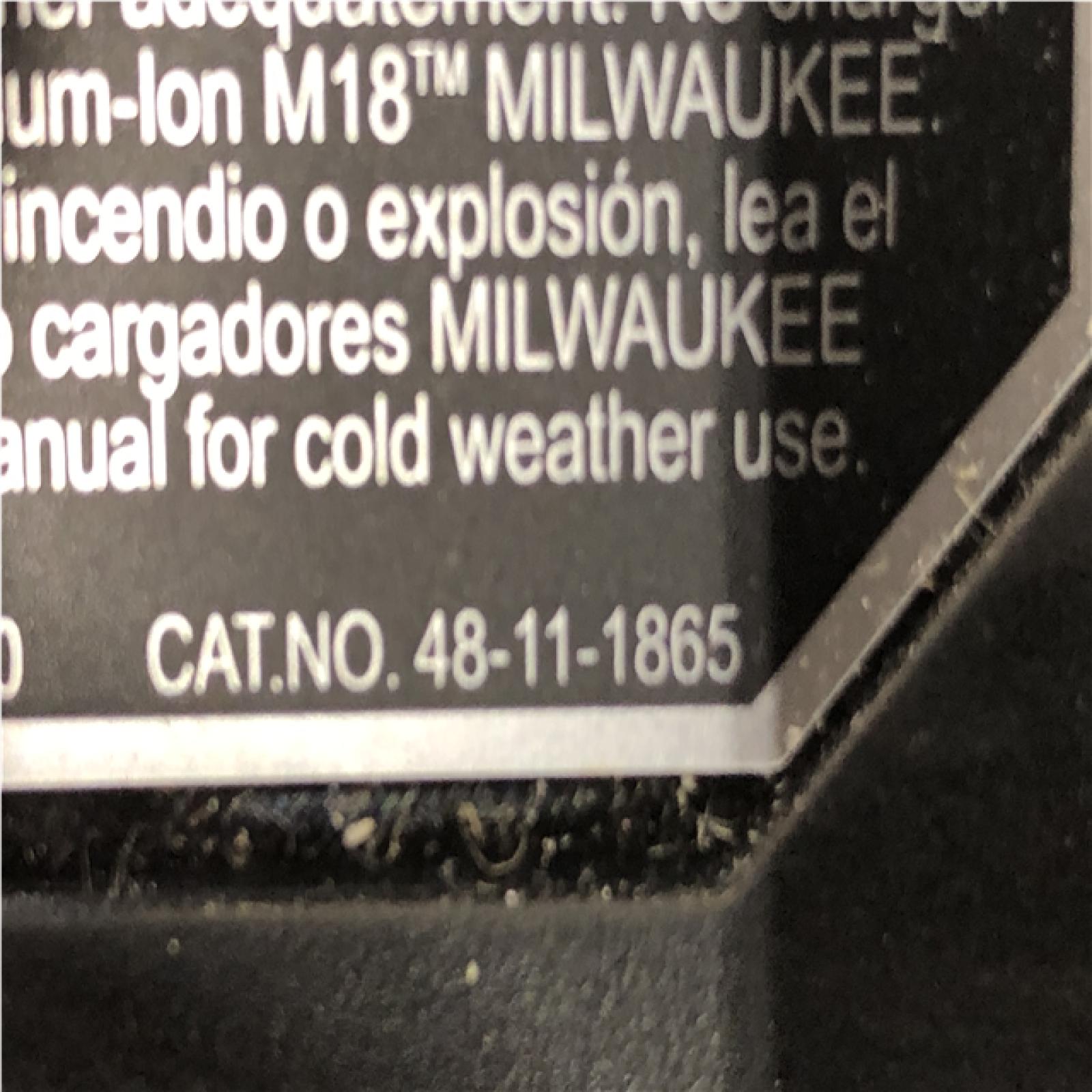 AS-IS Milwaukee 18-Volt Lithium-Ion REDLITHIUM FORGE Starter Kit