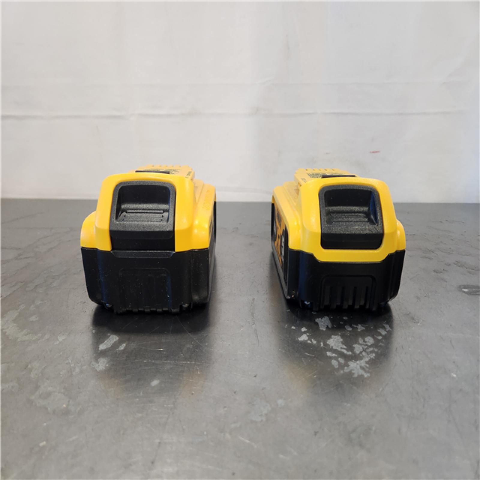 AS-IS- DEWALT 20V MAX Lithium-Ion 5.0Ah Battery (2-Pack)