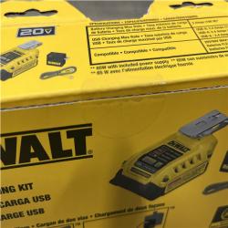 NEW - DEWALT 20V MAX Charger and USBC Adaptor Kit