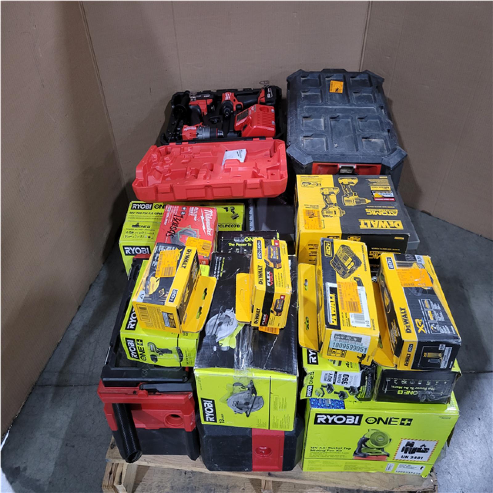 CALIFORNIA AS-IS TOOL PALLET