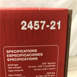 NEW! - Milwaukee Cordless 3/8 in. Ratchet Kit