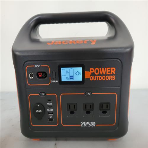 CALIFORNIA NEW JACKERY SOLAR GENERATOR