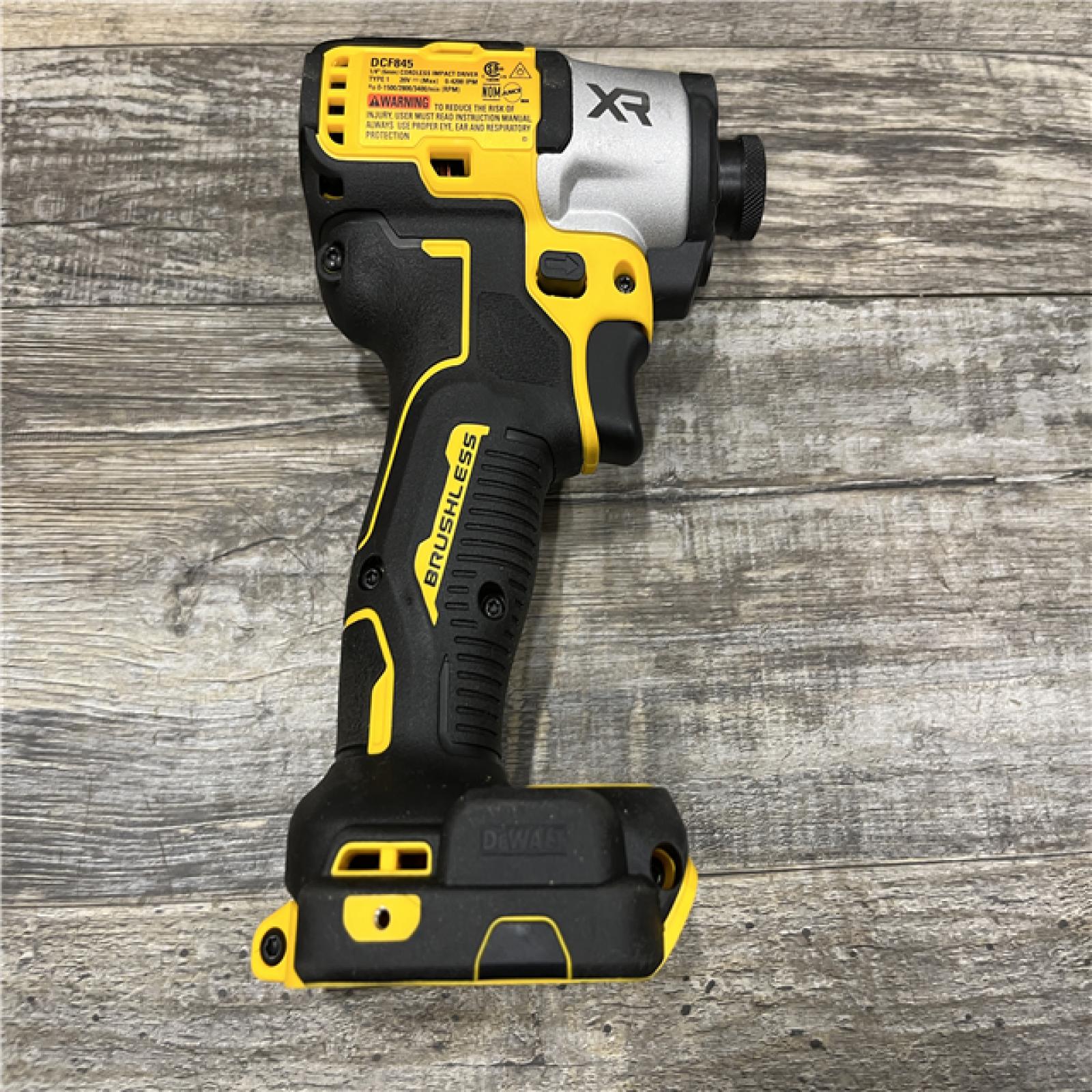 AS-IS DEWALT 20-Volt Maximum XR Lithium-Ion Cordless Brushless 1/4 in. 3-Speed Impact Driver Kit