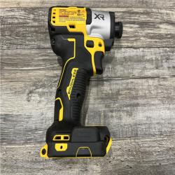 AS-IS DEWALT 20-Volt Maximum XR Lithium-Ion Cordless Brushless 1/4 in. 3-Speed Impact Driver Kit