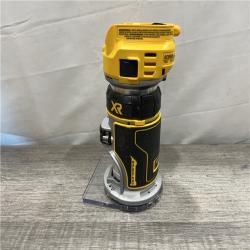 AS-IS DEWALT 20V MAX XR Cordless Brushless Fixed Base Compact Router (Tool Only)