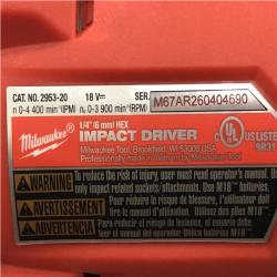 AS-IS Milwaukee FUEL 18V Lithium-Ion Brushless Cordless Hammer Drill and Impact Driver Combo Kit