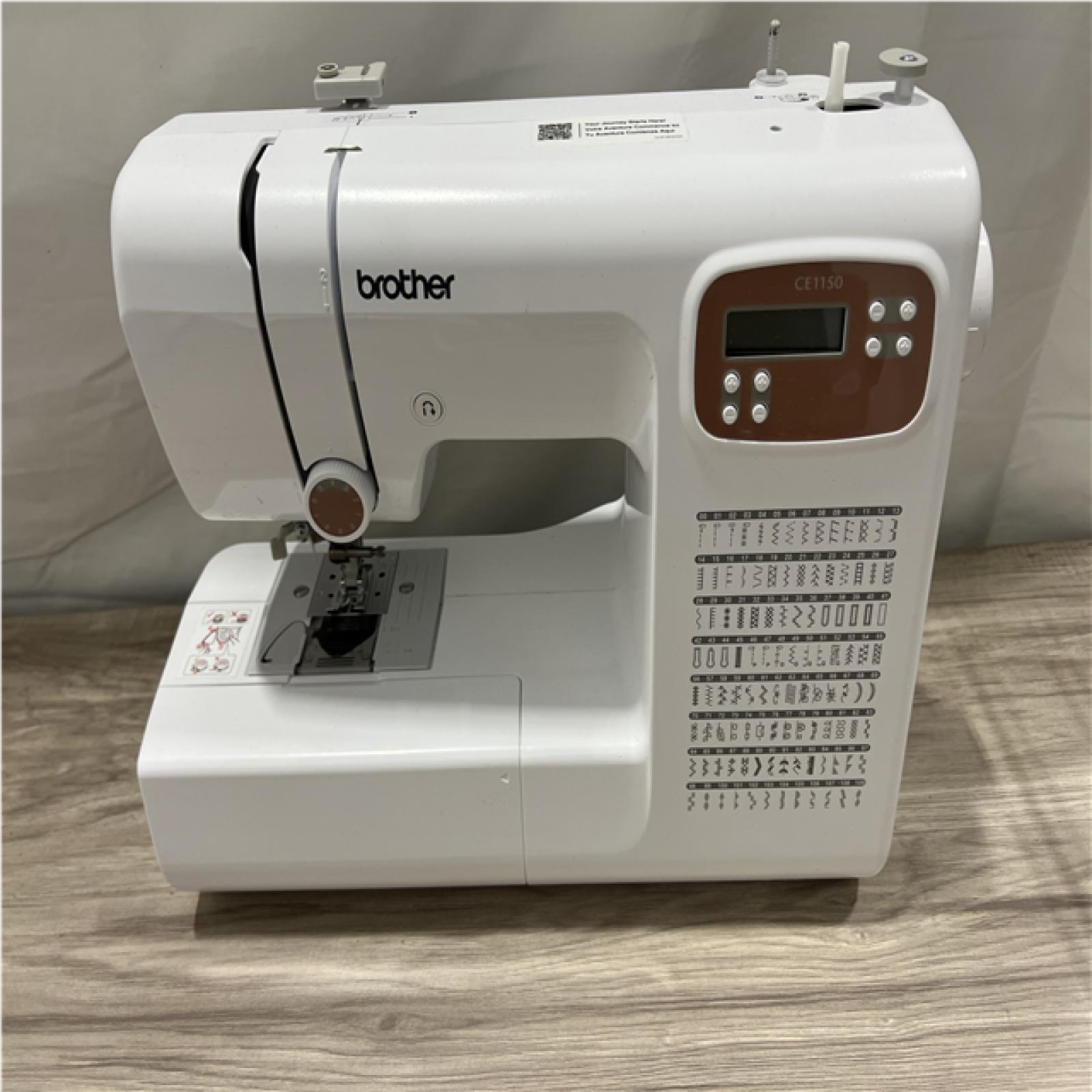 AS-IS Brother CE1150 Computerized Sewing Machine with 110 Built-in Stitches